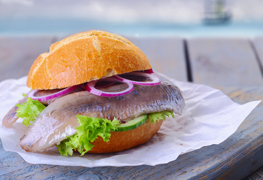 Wie wäre es mit einem leckeren Fischbrötchen für zwischendurch?