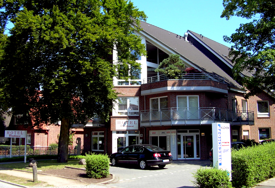 Außenansicht des Hotels Blankenese