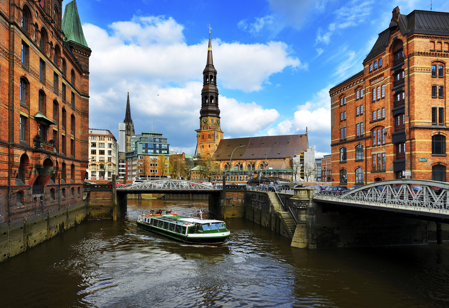 Speicherstadt in Hamburg