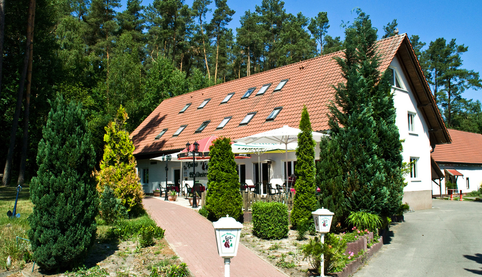 Außenansicht des Hotels Haus Waldesruh 