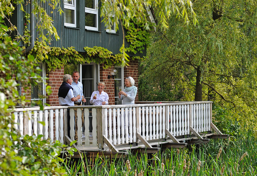 Eurostrand Resort Lüneburger Heide, Fintel, Terrasse