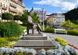 Goethe Statue in Marienbad