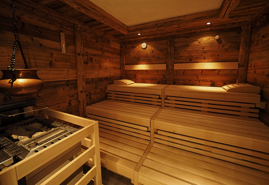 Richstein's Posthotel hält eine Finnische Sauna sowie eine Kräutersauna für Sie bereit.