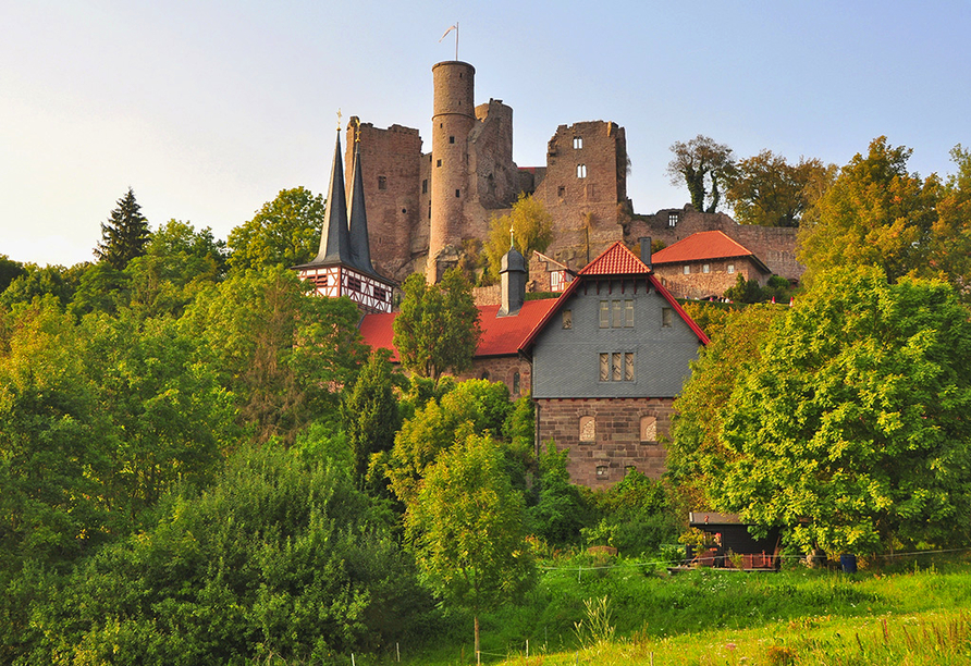 Die Burg Hanstein ist einen Besuch wert.