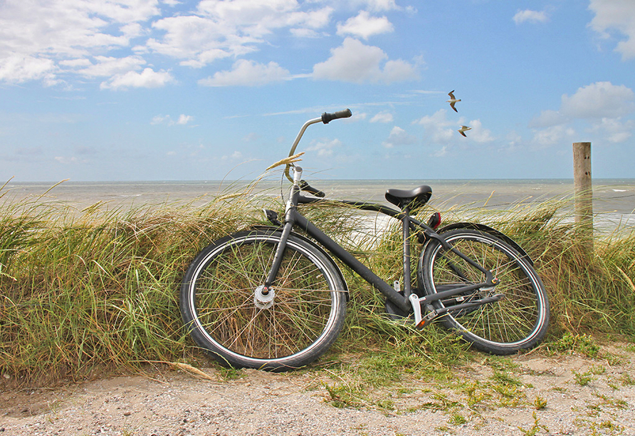 Die Region lässt sich ideal mit dem Fahrrad erkunden.