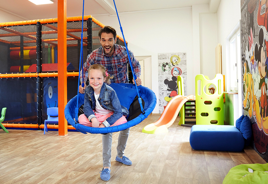 Im Kids-Club „Sharkie Island“ kommen die kleinen Gäste voll auf ihre Kosten.