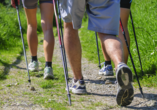 Damit Sie die Region sportlich zu Fuß erkunden können, verleiht das Kurhotel Pasja Nordic-Walking-Stöcke.