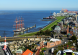 Ausblick auf die Wesermündung bei Bremerhaven