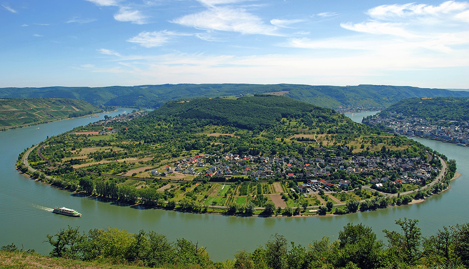 Rheinschleife nahe Boppard – Erkunden Sie Ihre Urlaubsregion!