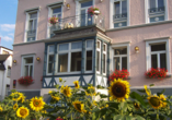 Das Gästehaus des Hotels Rheinlust in Boppard.