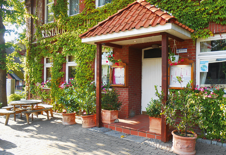 Eingangsbereich des Hotels Neetzer Hof