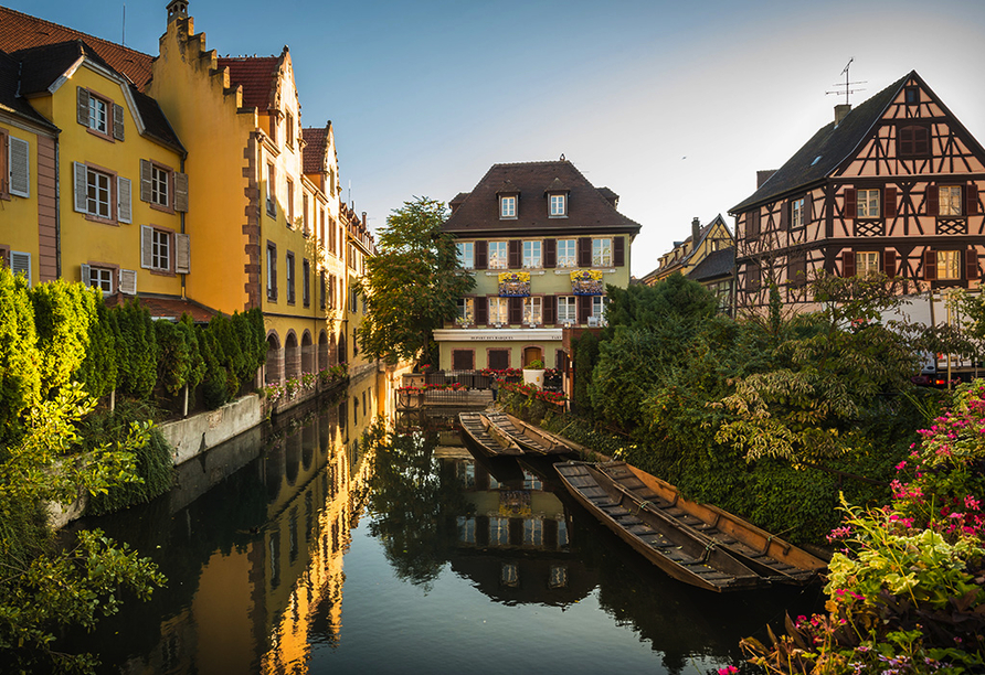 Willkommen in Colmar, im Herzen des Elsass.