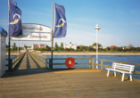 Überschauen Sie das Meer von der Seebrücke in Zinnowitz.