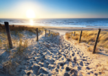 Ein gemütlicher Strandspaziergang sorgt für Entspannung.