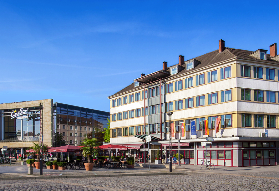 Best Western Hotel Hohenzollern in Osnabrück, Außenansicht