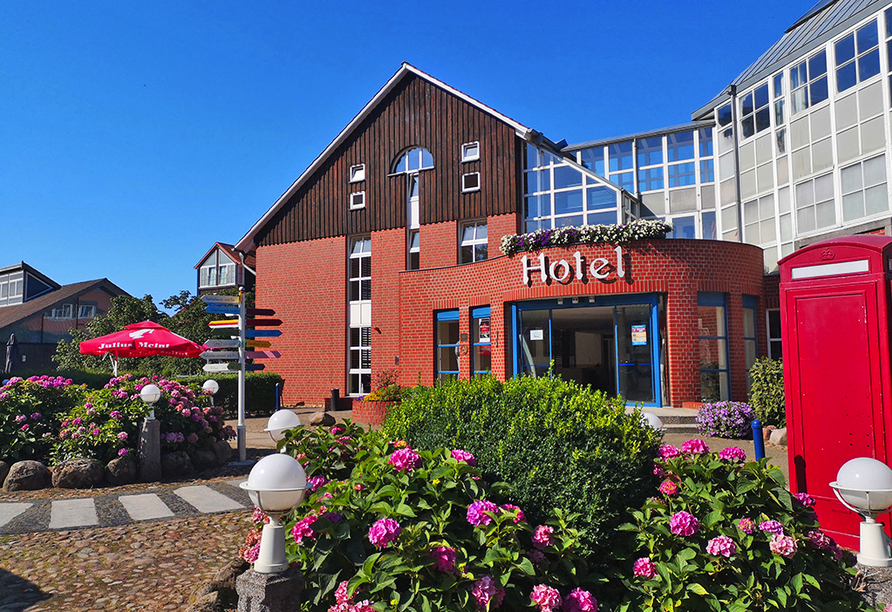 Außenansicht des Heide Hotels Reinstorf