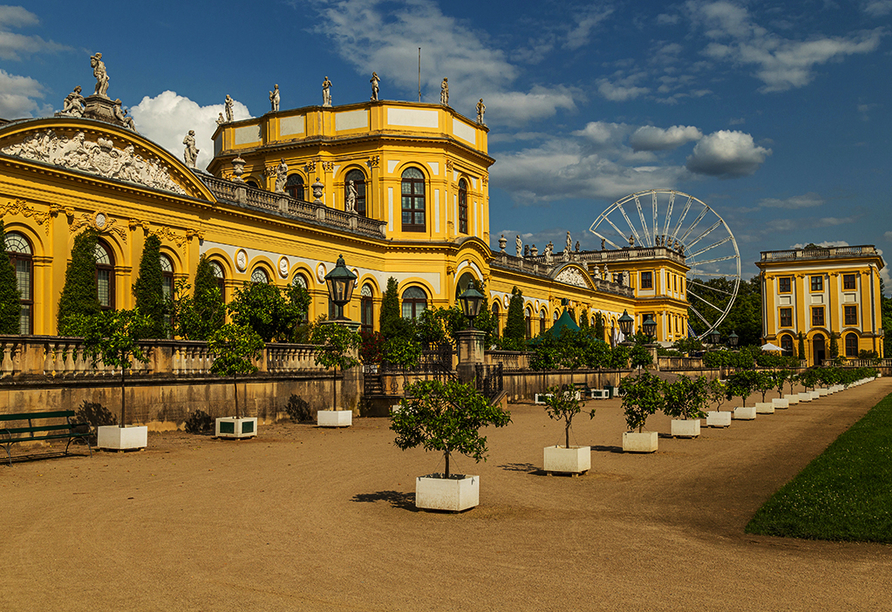 Die schöne Stadt Kassel mit ihrer Orangerie ist ein tolles Ausflugsziel.