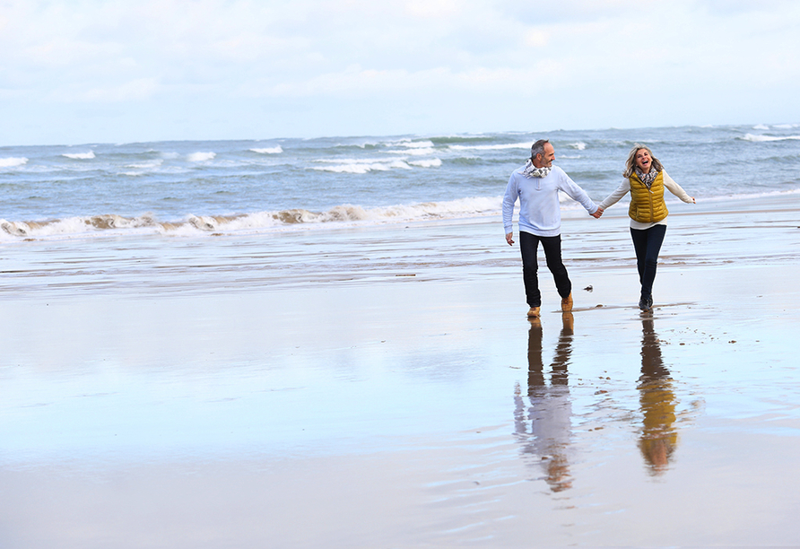 Nach einem Spaziergang an der Ostsee fühlen Sie sich wie neu geboren.