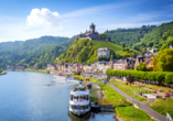 Die Stadt Cochem mit der Reichsburg