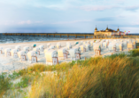 Auch die Deutsche Ostsee mit der bekannten Seebrücke in Ahlbeck ist nicht weit entfernt.