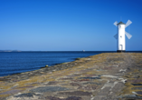 Besuchen Sie das Wahrzeichen von Swinemünde, den Leuchtturm Mühlenbake.