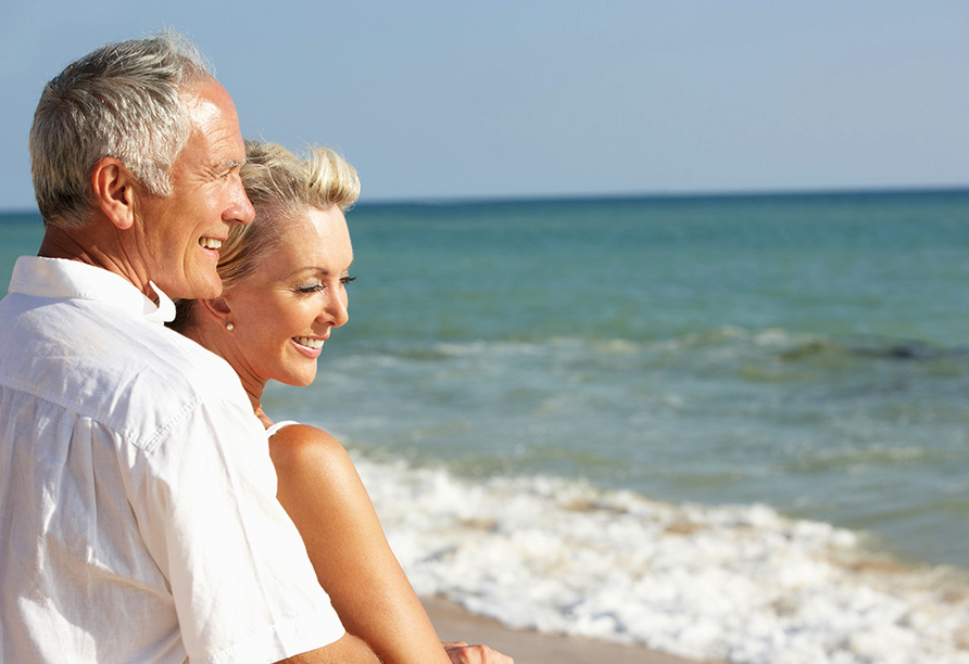 Erleben Sie wunderschöne Momente mit Ihren Liebsten am Meer.