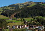 Ihr Urlaubsziel Kirchberg liegt eingebettet in den Tiroler Alpen.