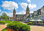 Im Zentrum Freudenstadts, direkt am Marktplatz, steht die hübsche Stadtkirche. 