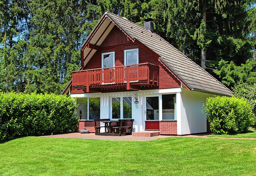 Ferienwohnpark Silbersee, Beispiel Ferienhaus