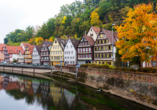 Die Fachwerkhäuser, Hermann Hesse und das Kloster Hirsau sind Aushängeschilder der schönen Stadt Calw.