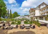 Außenbereich des Hotels Hoeri am Bodensee in Gaienhofen