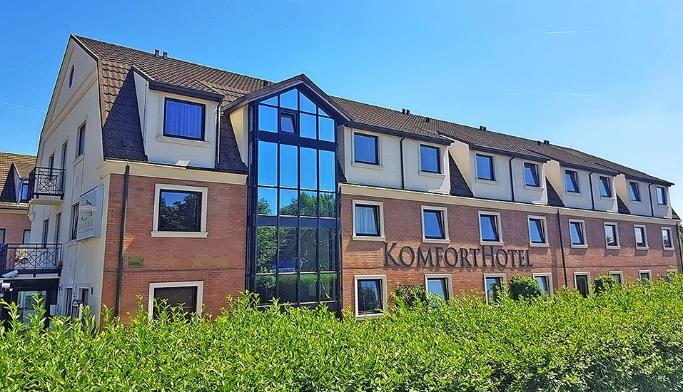 Außenansicht des KomfortHotels Großbeeren