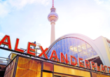 Besuchen Sie während Ihres Städtetrips unbedingt auch den Alexanderplatz und den Fernsehturm. 