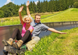 Die Sommerrodelbahn bei Neukirchen beim Heiligen Blut macht nicht nur Kindern großen Spaß.