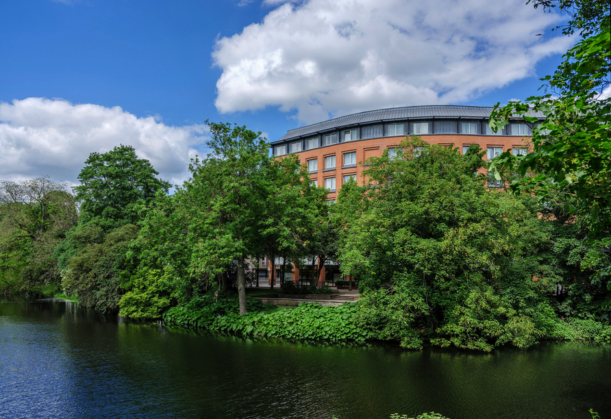 Außenansicht des Dorint Hotels Bremen