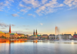 Die Binnenalster ist sowohl im Sommer als auch im Winter schön anzusehen.