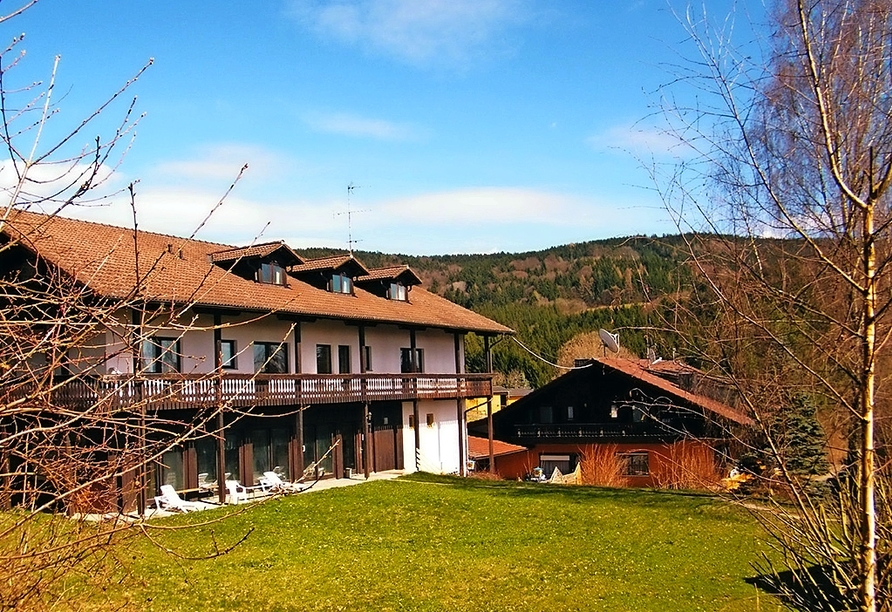 Außenansicht des Hotels Ferien vom Ich