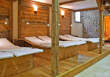 Ruheraum im Wellnessbereich des Vitalhotels Sonneck