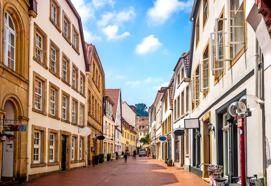 Die malerische Altstadt von Osnabrück dürfen Sie auf keinen Fall verpassen.