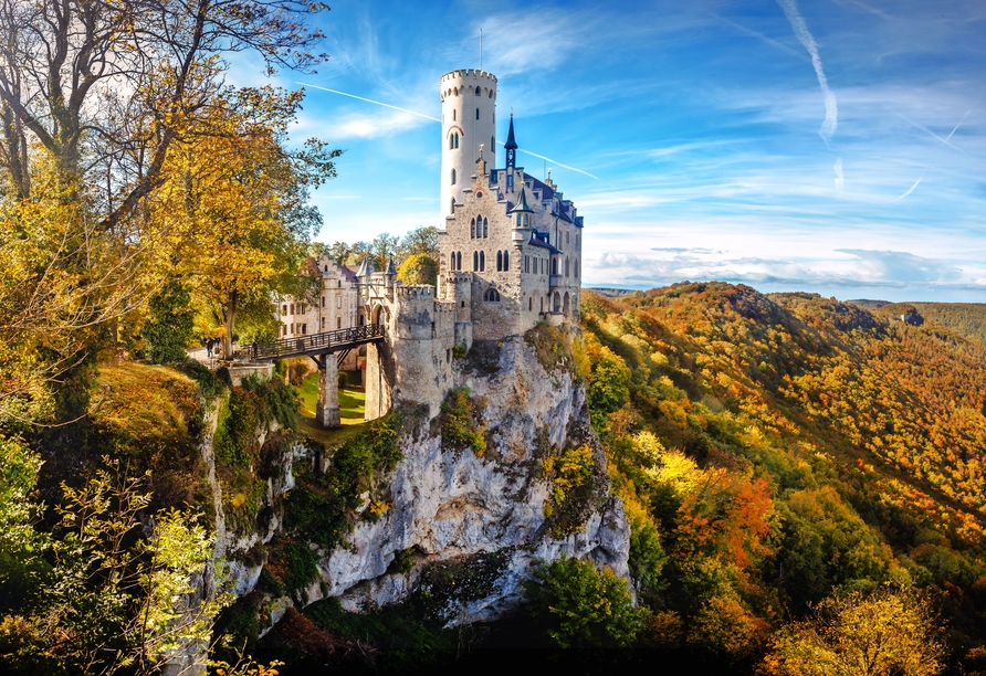 Das Schloss Lichtenstein wird nicht umsonst als 