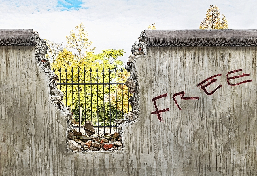 Reste der Berliner Mauer sind an vielen Ecken Berlins zu sehen.