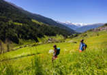 Wandern Sie durch den Vinschgau.