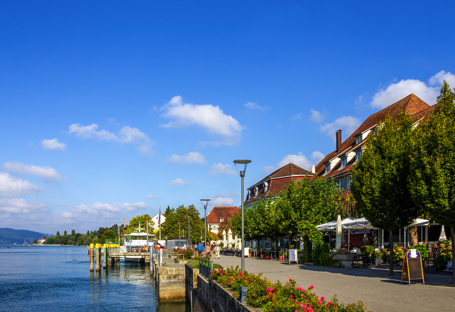 Das idyllische Städtchen Überlingen am Bodensee ist einen Besuch wert.