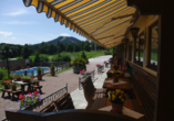 Ferienhotel Knollhof in Ramsau, Terrasse