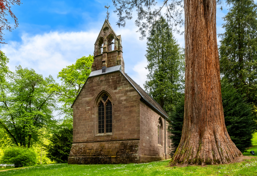 Eine kleine Kirche im Schwarzwald