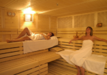 Sauna im Hotel Parco dello Stelvio