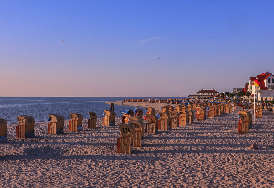 Genießen Sie das Panorama im Ostseebad Laboe.