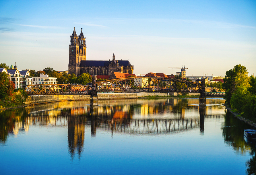 Magdeburg, die grüne Domstadt an der Elbe, heißt Sie herzlich willkommen! 