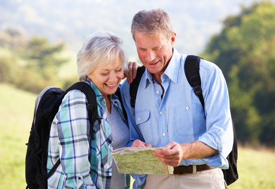 Viele tolle Ausflugsziele, Spaziergänge und Wanderungen warten auf Sie!