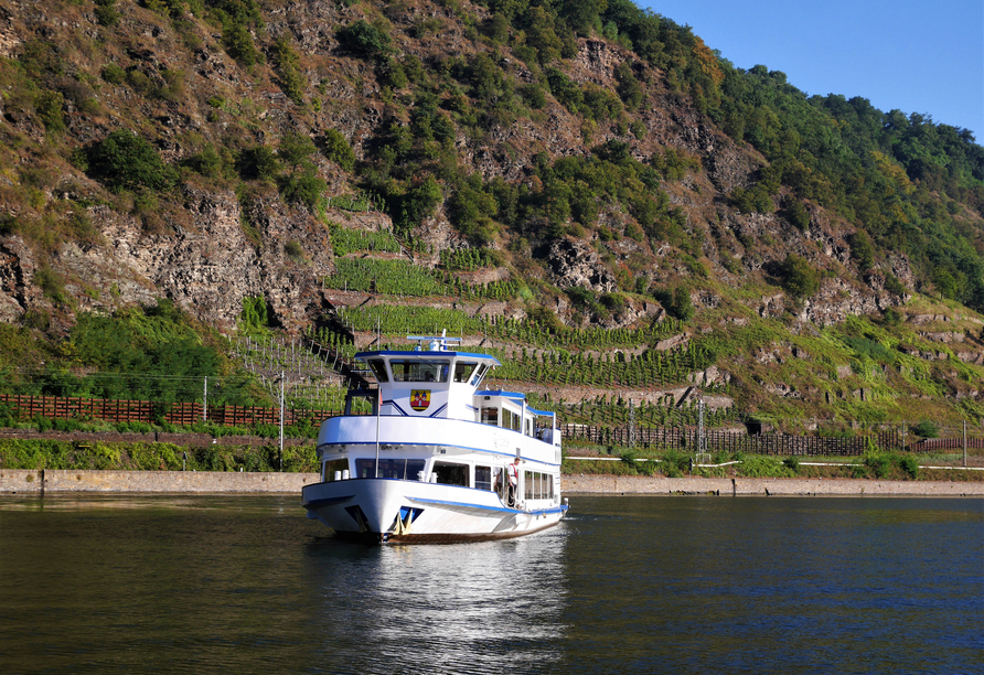 Sichern Sie sich eine Schifffahrt mit MS Goldstück nach Koblenz oder Cochem! 